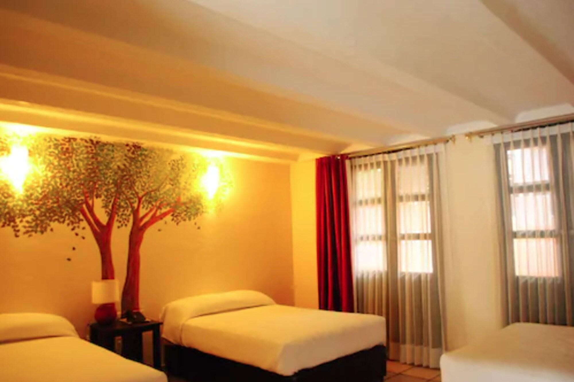 Hotel Calli Quetzalcoatl Cholula Bagian luar foto