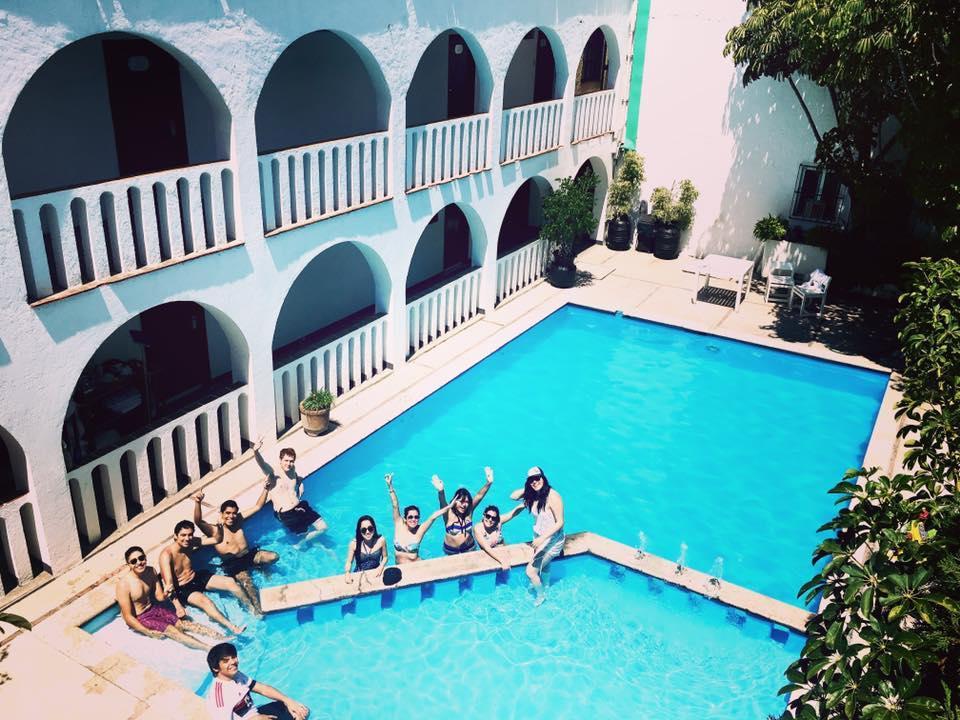 Hotel Calli Quetzalcoatl Cholula Bagian luar foto