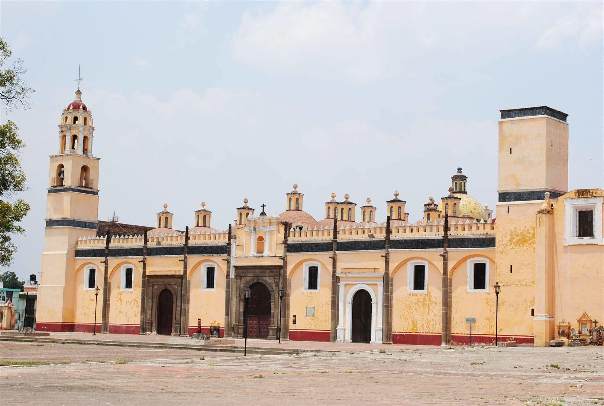 Hotel Calli Quetzalcoatl Cholula Bagian luar foto